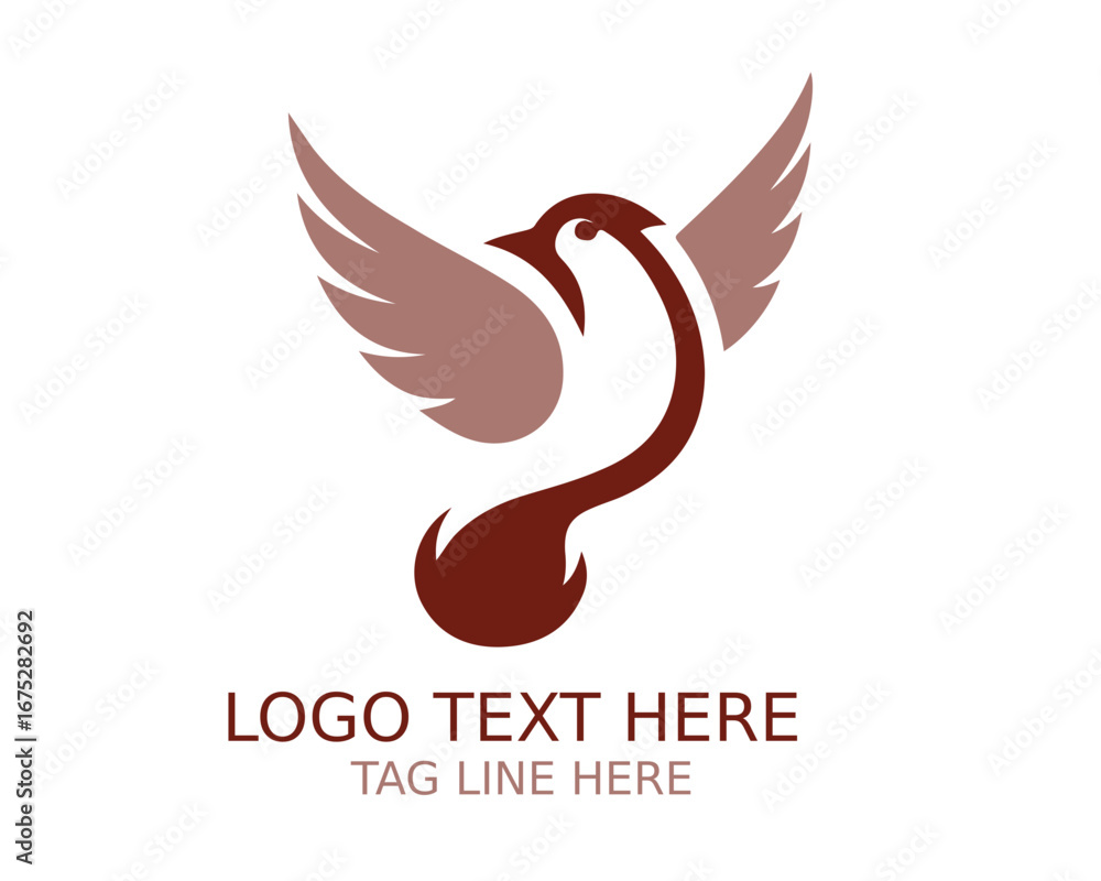 Fototapeta premium Bird Logo Design