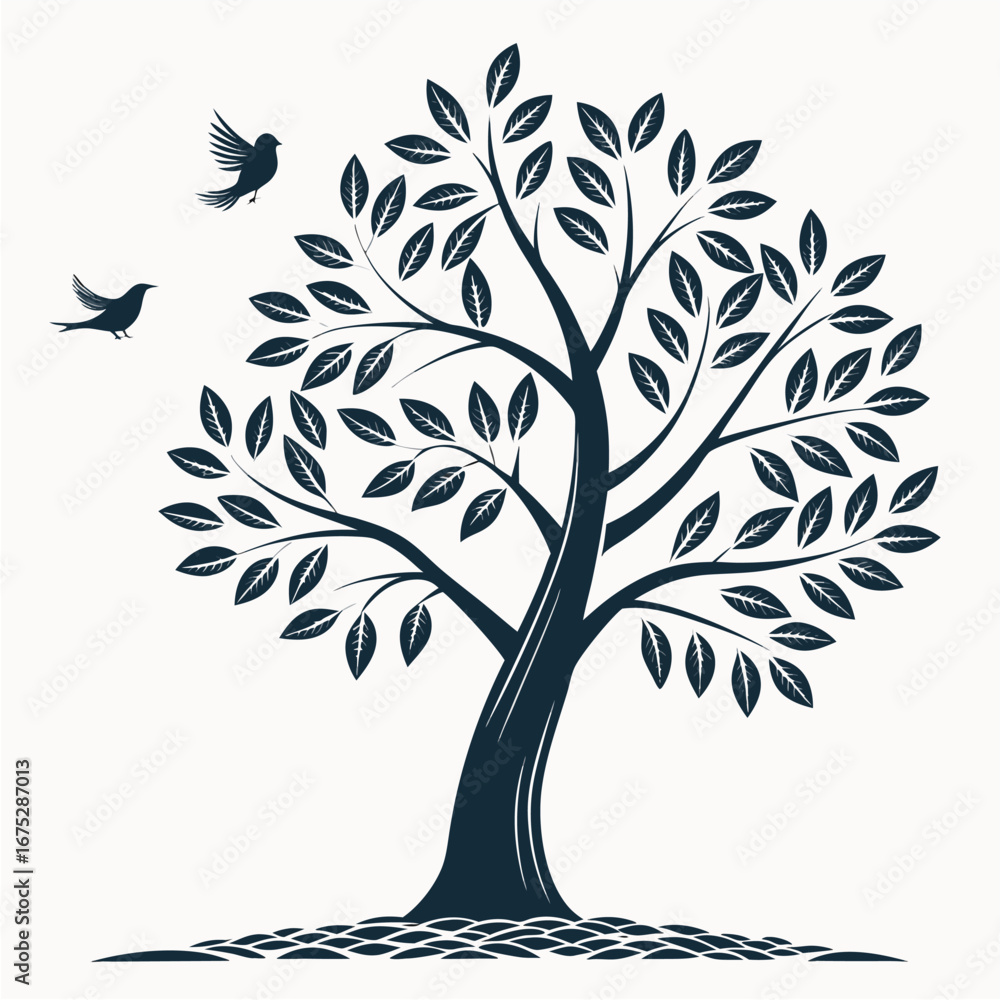 Obraz premium tree with roots