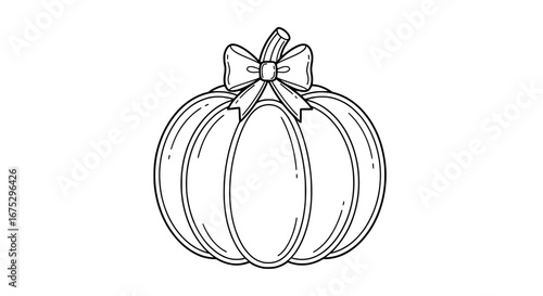 Pumpkin with transparent background