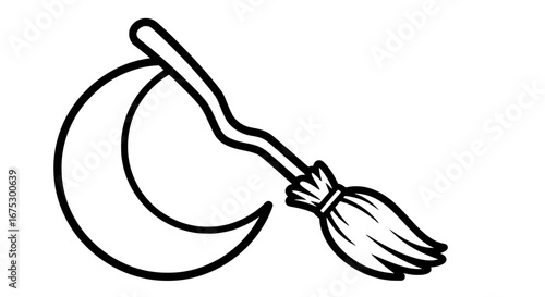 Mopping tool with transparent background