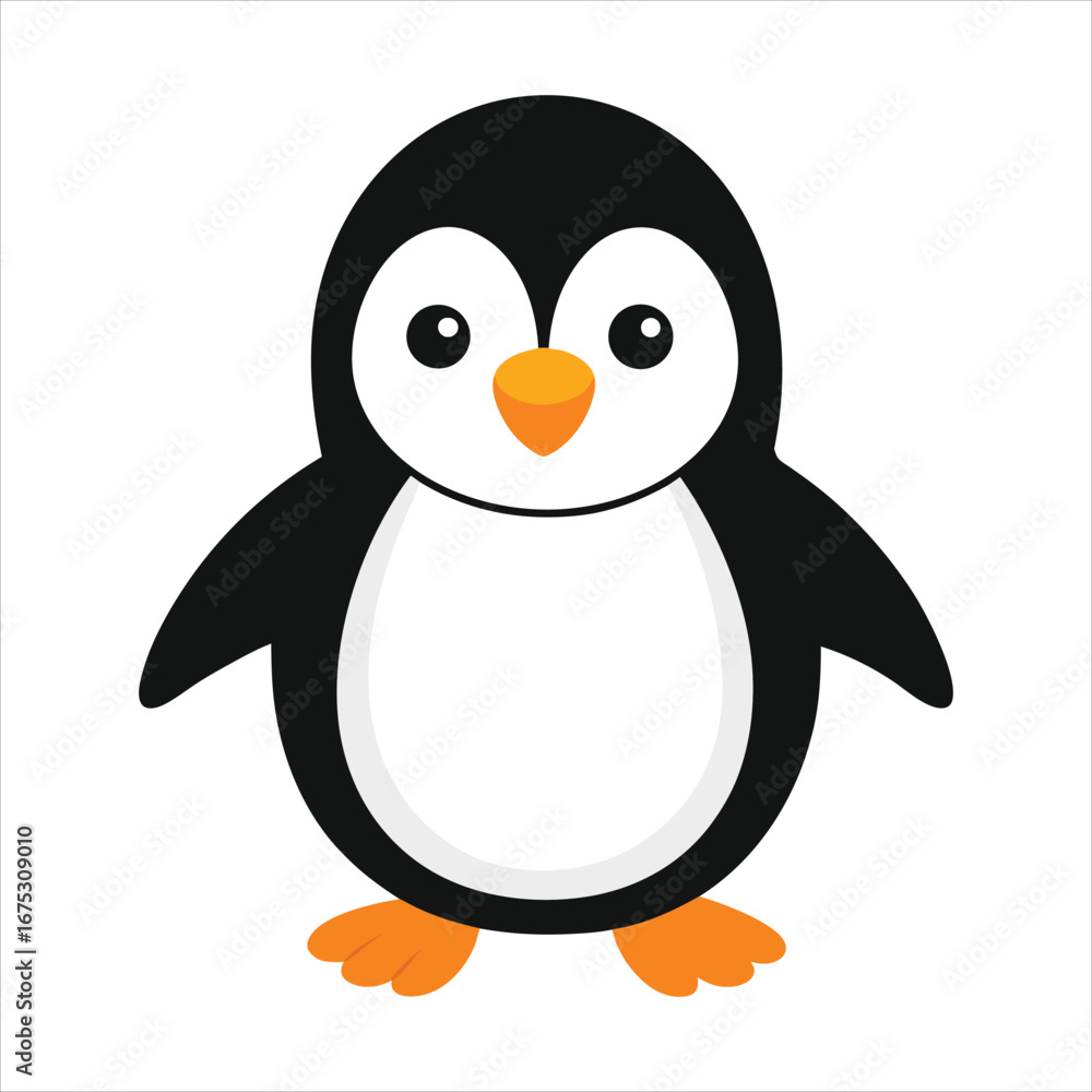 Fototapeta premium Sweet Penguin Standing