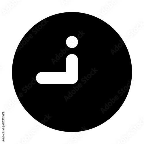 Clock Off Icon  Filled