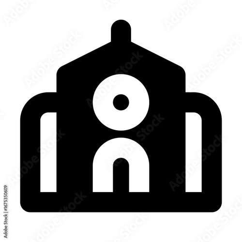 School Icon Filled