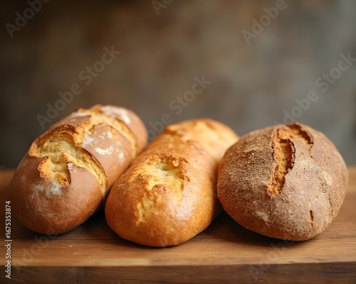 Assortment of breads and rolls