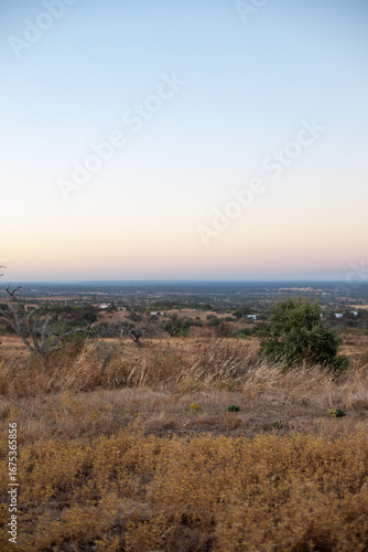 Sunset in the countryside, Alentejo