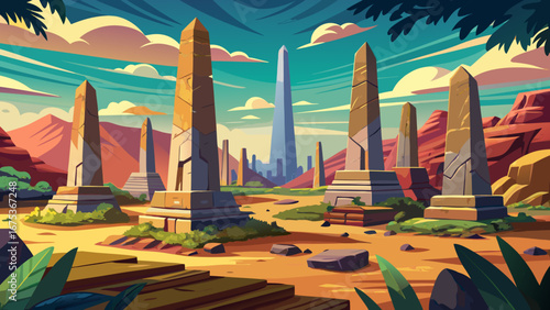 Aksum, Ethiopia
Towering stone obelisks pierce the sky above Aksum, surrounded by ancient ruins and sacred grounds, symbolizing a lost empire’s power, spirituality, and enduring cultural memory.