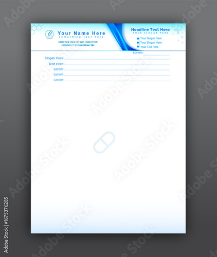 Corporate Pad Design template