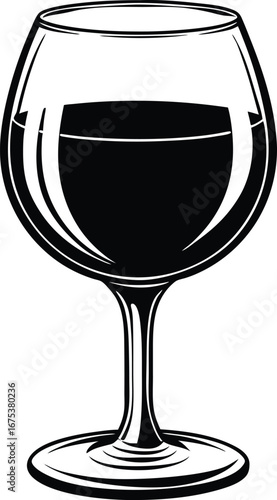 Glass of wine