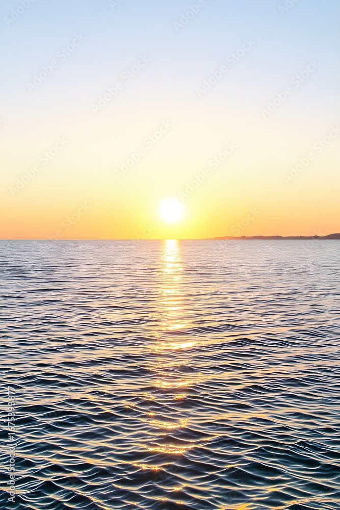 Obraz premium sunset over the sea