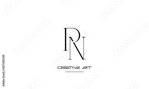 NP, PN, N, P abstract letters logo monogram