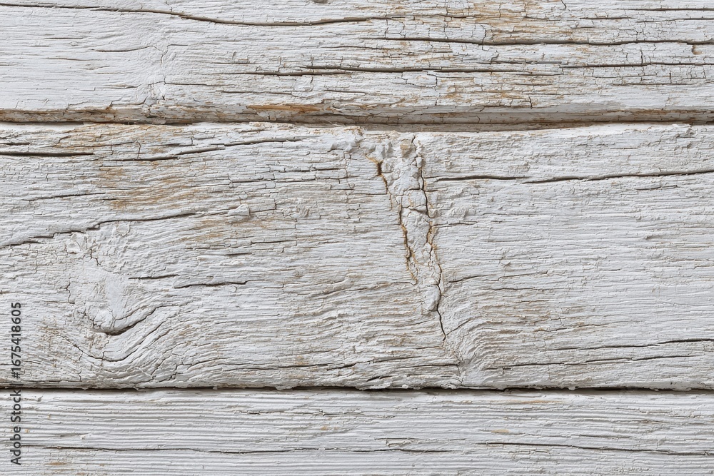 Fototapeta premium White wood texture background showing natural grain patterns and weathered features ideal for rustic-themed designs and creative projects