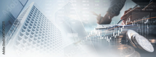 Foto Business, finance and investment concept