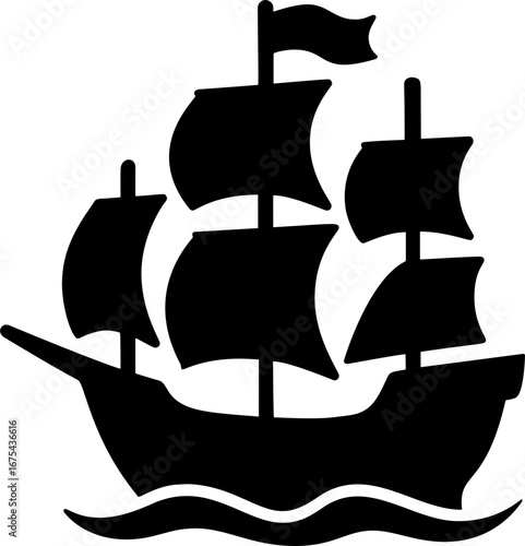 Ship and marine boat set water transport symbol. vessels for travel and transportation set of ship at sea, sail boats, yacht, passenger craft, cruiser and cargo ships Warship navy silhouettes set