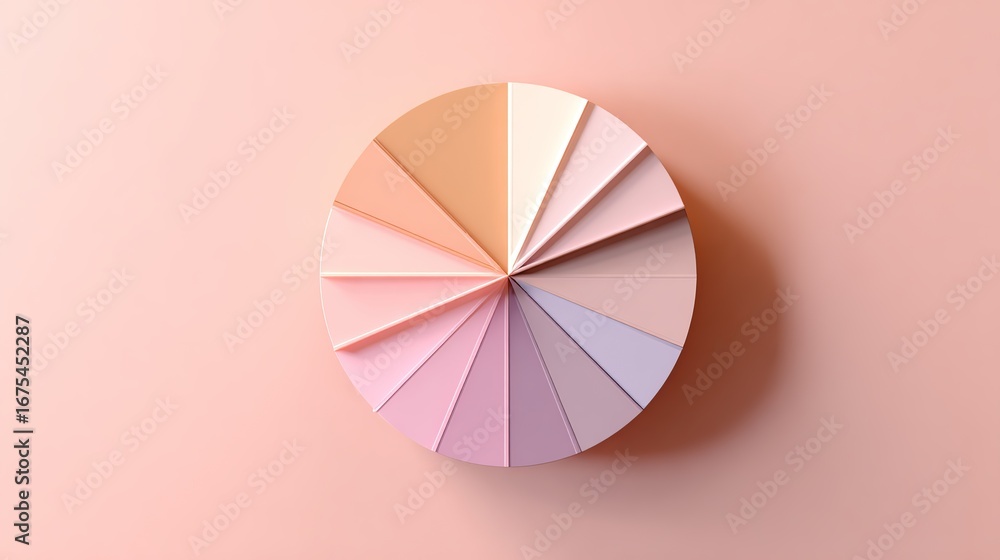 Obraz premium color palette samples