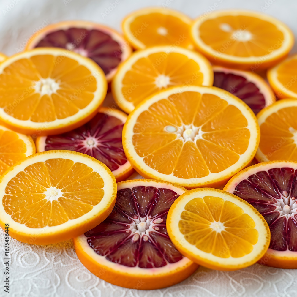 Fototapeta premium slices of orange