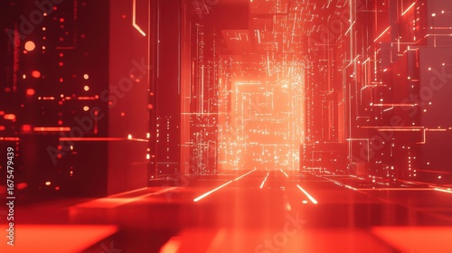 Red Digital Corridor.