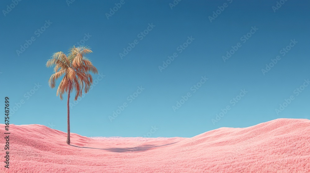 Obraz premium palm trees on the beach