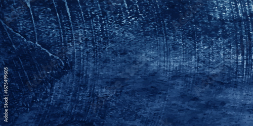 Beautiful Abstract Grunge Decorative Navy Blue