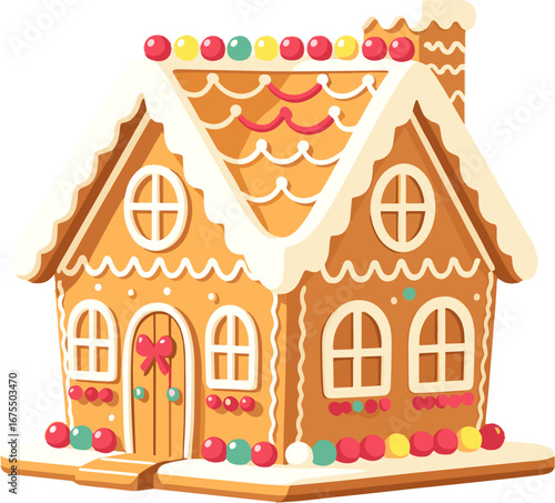 Gingerbread House Christmas Holiday Decoration Sweet Treat