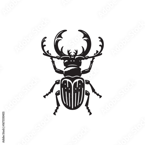 Longhorn Beetle Vector (5).eps