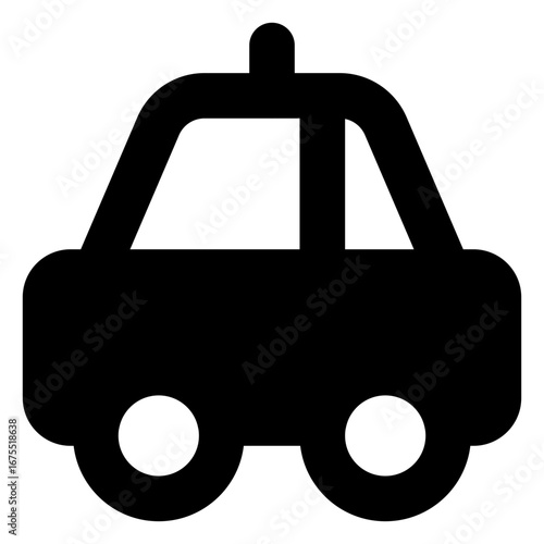 Taxi Filled Icon