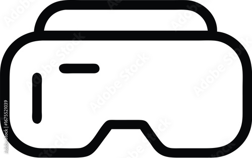 Virtual Reality Headset Silhouette VR headset technology