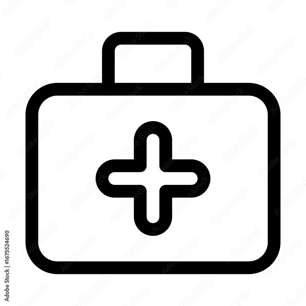 Obraz premium Medic Outline Icon
