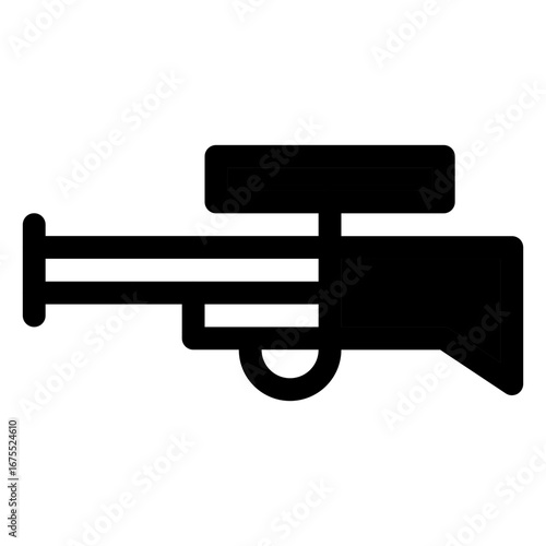 Sniper Outline Icon