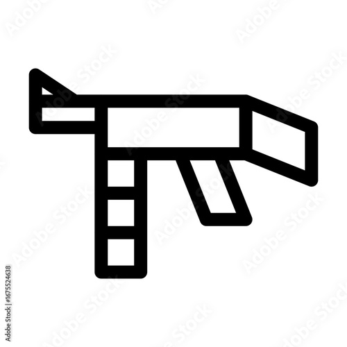 AK-47 Outline Icon