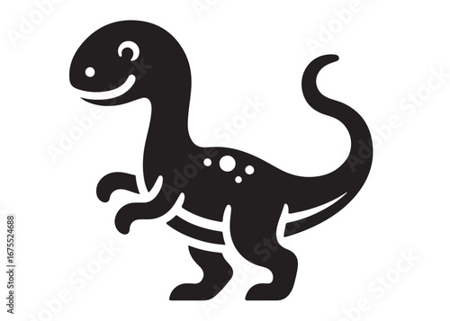 dinosaur logo silhouette vector, dinosaur logo vector silhouette illustration, tyrannosaurus rex silhouette logo vector, powerful predator dinosaur logo silhouette vector on white background.