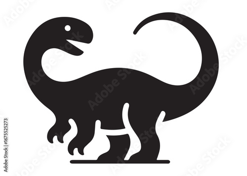 dinosaur logo silhouette vector, dinosaur logo vector silhouette illustration, tyrannosaurus rex silhouette logo vector, powerful predator dinosaur logo silhouette vector on white background.