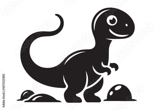dinosaur logo silhouette vector, dinosaur logo vector silhouette illustration, tyrannosaurus rex silhouette logo vector, powerful predator dinosaur logo silhouette vector on white background.