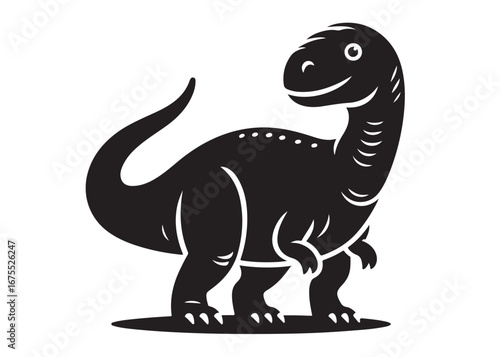dinosaur logo silhouette vector, dinosaur logo vector silhouette illustration, tyrannosaurus rex silhouette logo vector, powerful predator dinosaur logo silhouette vector on white background.