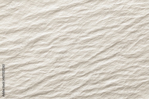 Light beige, textured fabric surface