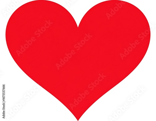 Free Download Simple red heart graphic - GFXLoad
