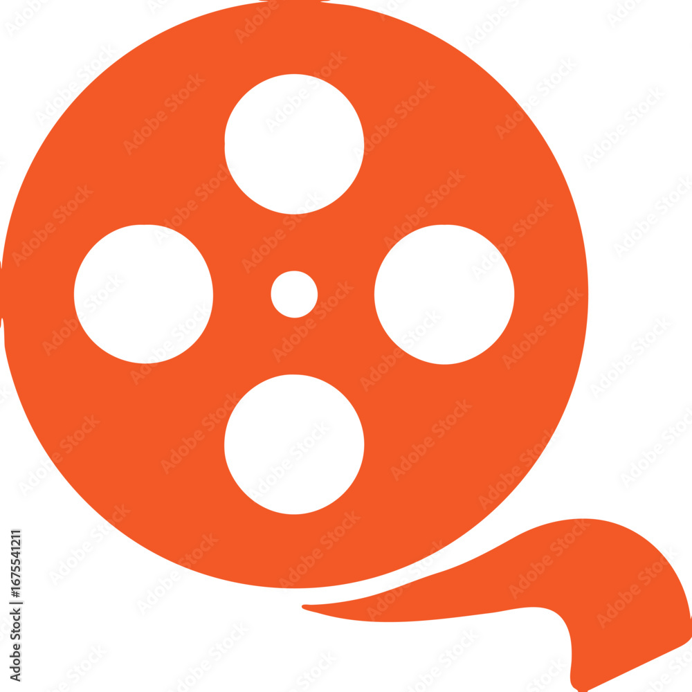 Obraz premium Filem simple icon. Vector ICON all icon Viktor