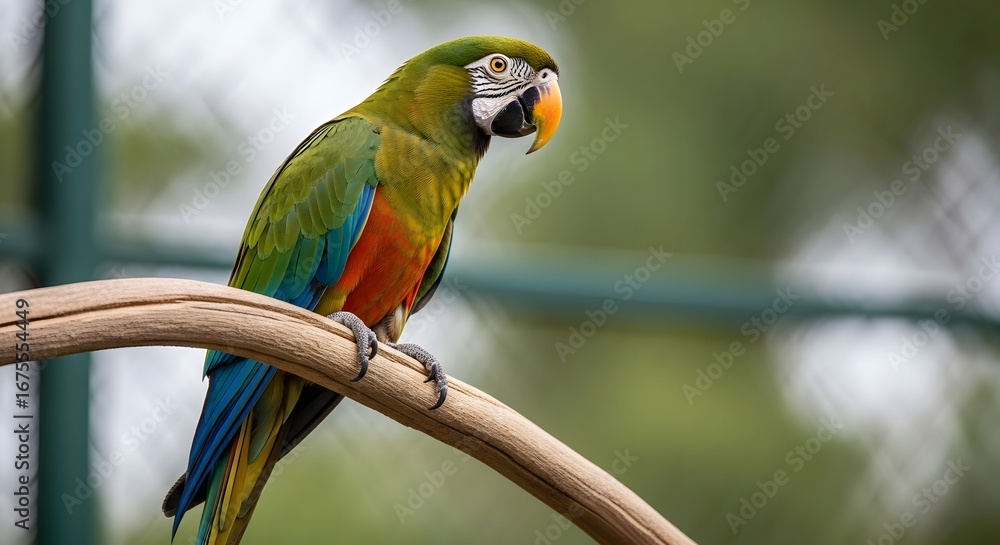 Obraz premium blue and yellow macaw
