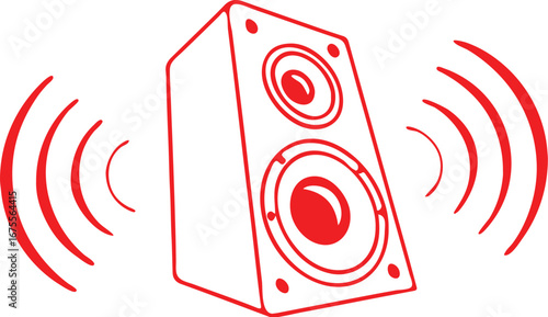 Speaker icon  simple icon. Vector ICON all icon Viktor	