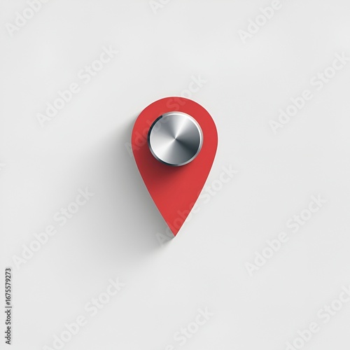 Free Download Location Pin Icon Vector Illustration Isolated - GFXLoad