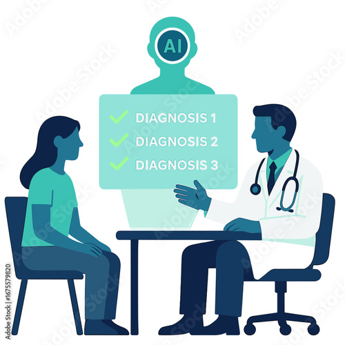 Ai enhancing medical diagnosis: doctor and patient consultation with digital assistance