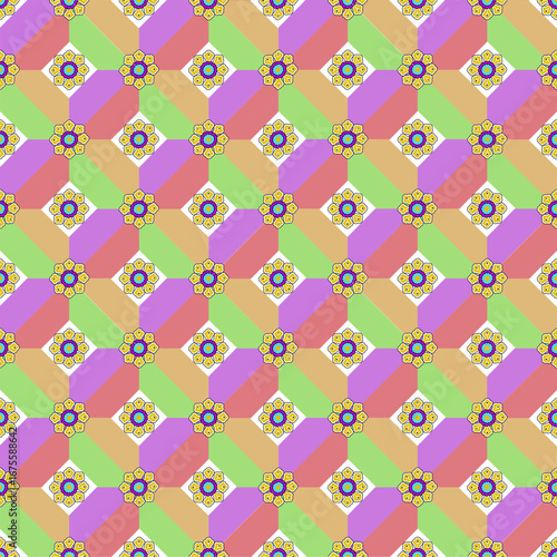 seamless retro pattern
