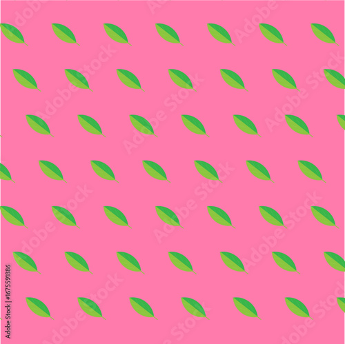 seamless pattern with leafs
