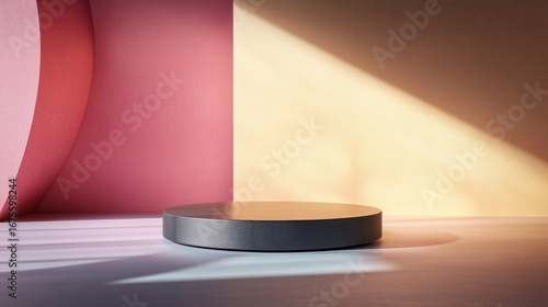 Minimalist Product Display Platform.