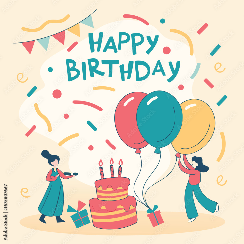 Obraz premium Birthday Celebration (31)