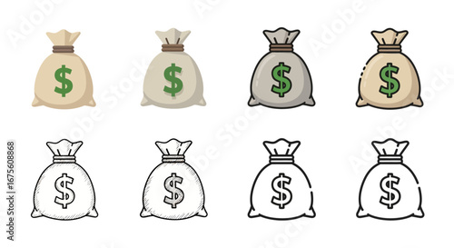 Simple and clean vector illustration depicting a stack of three coins, symbolizing financial concepts such as savings, investment, economic growth, and wealth accumulation