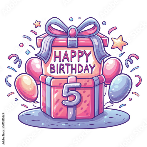 Fifth birthday gift