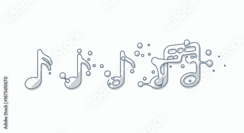 Musical notes celebrating International Music Day universal language rhythm harmony creativity inspiration unity peace joy