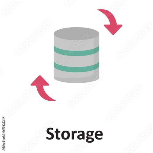  storage   Vector Icon which can easily modify or edit