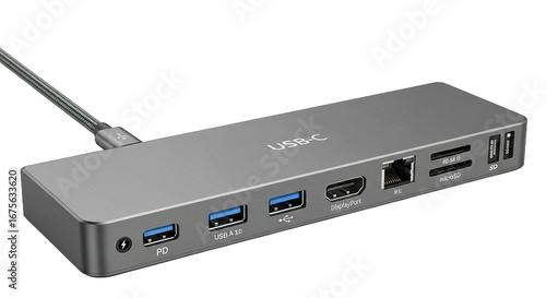 USB C Hub Multiport Adapter Docking Station