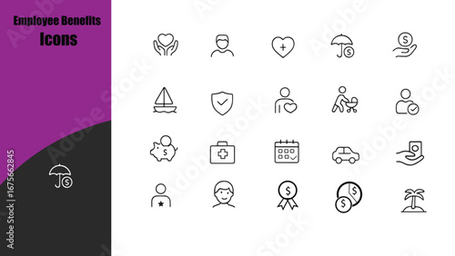 Employee Benefits icons